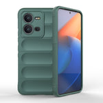 Magic Shield TPU + custodia per telefono in flanella, For vivo V25 5G Global, For Honor 8X 5G