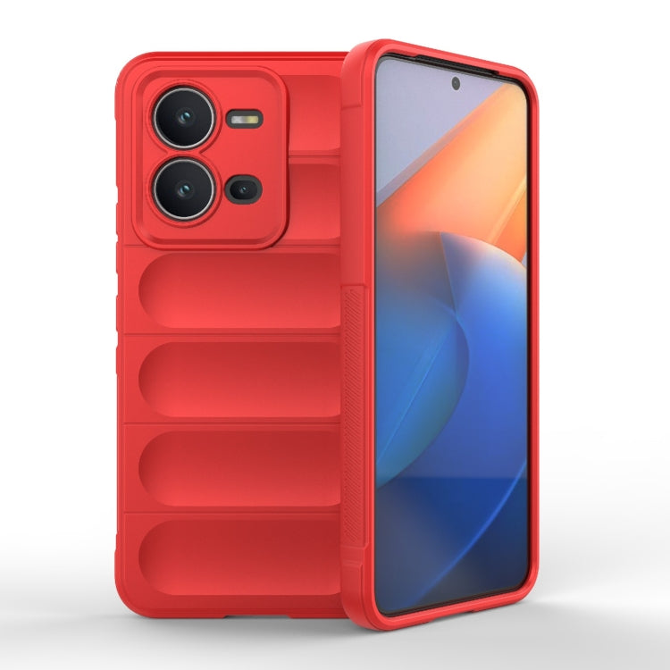 Magic Shield TPU + custodia per telefono in flanella, For vivo V25 5G Global, For Honor 8X 5G