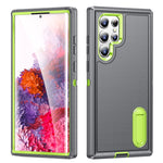 Custodia per telefono con supporto robusto 3 in 1, For Samsung Galaxy S23 ultra 5G