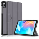Custodia per tablet in pelle Custer Texture con fibbia magnetica pieghevole a 3 pieghe, For Realme Pad Mini 8.7, For OPPO Pad 11 inch