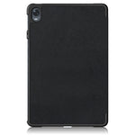 Custodia per tablet in pelle Custer Texture con fibbia magnetica pieghevole a 3 pieghe, For Realme Pad Mini 8.7, For OPPO Pad 11 inch