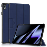 Custodia per tablet in pelle Custer Texture con fibbia magnetica pieghevole a 3 pieghe, For Realme Pad Mini 8.7, For OPPO Pad 11 inch