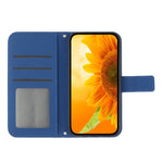 Skin Feel Custodia per cellulare in pelle con motivo a fiori di sole, For Honor 9X Lite, For Honor 50 Lite
