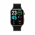 F100 Smart Watch con cinturino in TPU con schermo quadrato HD da 1,7 pollici Supporta il monitoraggio della temperatura corporea/Monitoraggio dell'ossigeno nel sangue, TPU Strap(Black), TPU Strap(Red), TPU Strap(Blue)