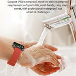 F100 Smart Watch con cinturino in TPU con schermo quadrato HD da 1,7 pollici Supporta il monitoraggio della temperatura corporea/Monitoraggio dell'ossigeno nel sangue, TPU Strap(Black), TPU Strap(Red), TPU Strap(Blue)