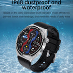 MD3MAX Porsche Ver Smart Watch con cinturino in TPU con schermo rotondo da 1,39 pollici Supporta il monitoraggio della frequenza cardiaca/Monitoraggio dell'ossigeno nel sangue, TPU Strap