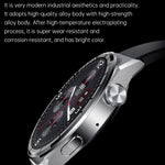 MD3MAX Porsche Ver Smart Watch con cinturino in TPU con schermo rotondo da 1,39 pollici Supporta il monitoraggio della frequenza cardiaca/Monitoraggio dell'ossigeno nel sangue, TPU Strap