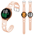 Cinturino in silicone a doppio anello scavato, For Samsung Galaxy Watch 5 40mm / 44mm