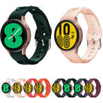 Cinturino in silicone a doppio anello scavato, For Samsung Galaxy Watch 5 40mm / 44mm