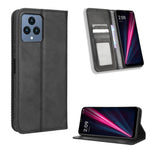 Custodia per telefono in pelle con trama retrò con fibbia magnetica, For Realme C33 4G, For T-Mobile Revvl 6 5G, For T-Mobile REVVL 6 Pro 5G, For vivo V25 5G /  X80 Lite, For vivo V25 Pro / S15 Pro, For vivo Y35 4G / Y22s 4G / Y22 4G 2022              ...