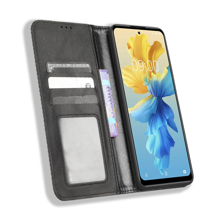 Custodia per telefono in pelle con trama retrò con fibbia magnetica, For Infinix Hot 11 2022 X675, For Infinix Hot 12 Pro X668C, For Infinix Note 12 5G / Note 12 Pro 5G, For Google Pixel 7 Pro 5G, For Google Pixel 7 5G, For Xiaomi Redmi A1