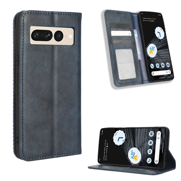 Custodia per telefono in pelle con trama retrò con fibbia magnetica, For Infinix Hot 11 2022 X675, For Infinix Hot 12 Pro X668C, For Infinix Note 12 5G / Note 12 Pro 5G, For Google Pixel 7 Pro 5G, For Google Pixel 7 5G, For Xiaomi Redmi A1