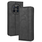 Custodia portafoglio in pelle con fibbia magnetica per smartphone