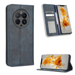 Custodia portafoglio in pelle con fibbia magnetica per smartphone