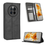 Custodia portafoglio in pelle con fibbia magnetica per smartphone