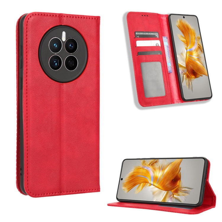 Custodia portafoglio in pelle con fibbia magnetica per smartphone