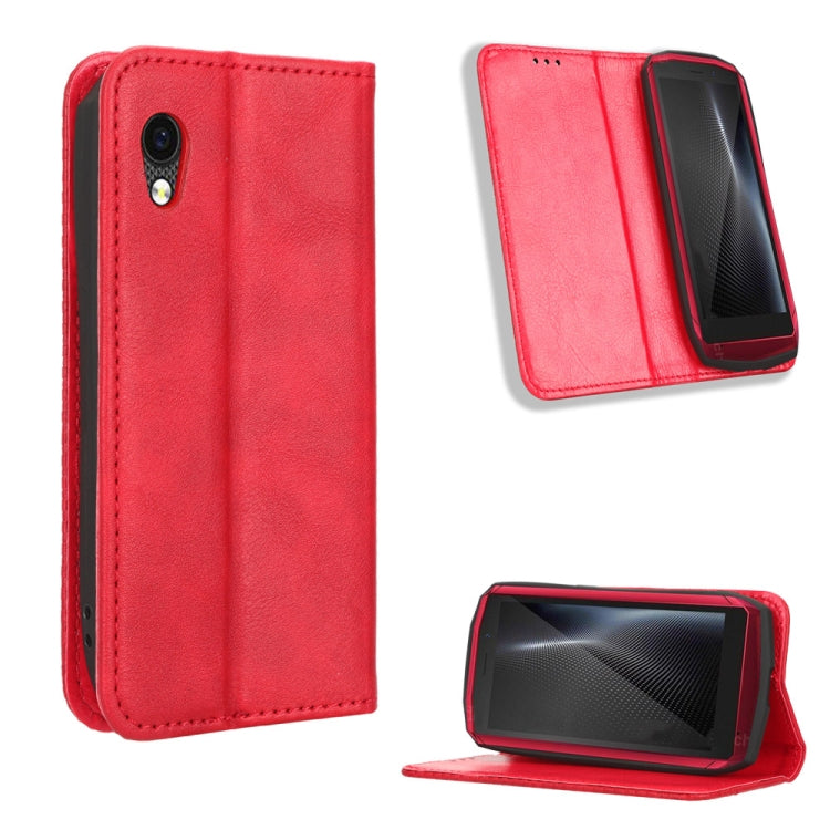 Custodia per telefono in pelle con trama retrò con fibbia magnetica, For Huawei Mate 50 Pro, For Huawei Mate 50, For Cubot Pocket, For Blackview BV7100, For Blackview OSCAL C80, For Nokia G60 5G