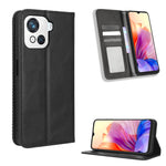 Custodia portafoglio in pelle con fibbia magnetica per smartphone
