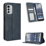 Custodia portafoglio in pelle con fibbia magnetica per smartphone