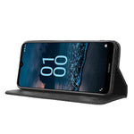 Custodia per telefono in pelle con trama retrò con fibbia magnetica, For Nokia G100, For Nokia G400, For Oukitel C31, For Honor 70 5G, For Honor X8 5G, For Samsung Galaxy A04