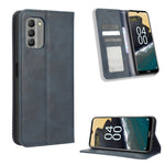 Custodia portafoglio in pelle con fibbia magnetica per smartphone