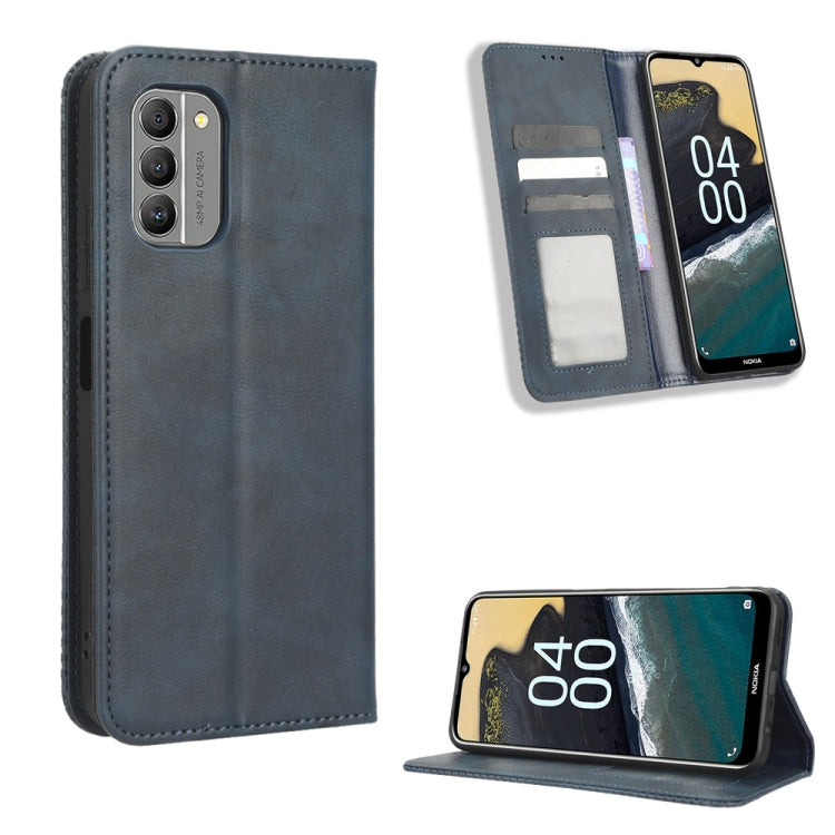 Custodia portafoglio in pelle con fibbia magnetica per smartphone