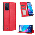 Custodia portafoglio in pelle con fibbia magnetica per smartphone