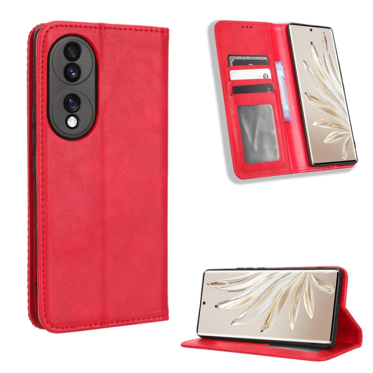 Custodia portafoglio in pelle con fibbia magnetica per smartphone