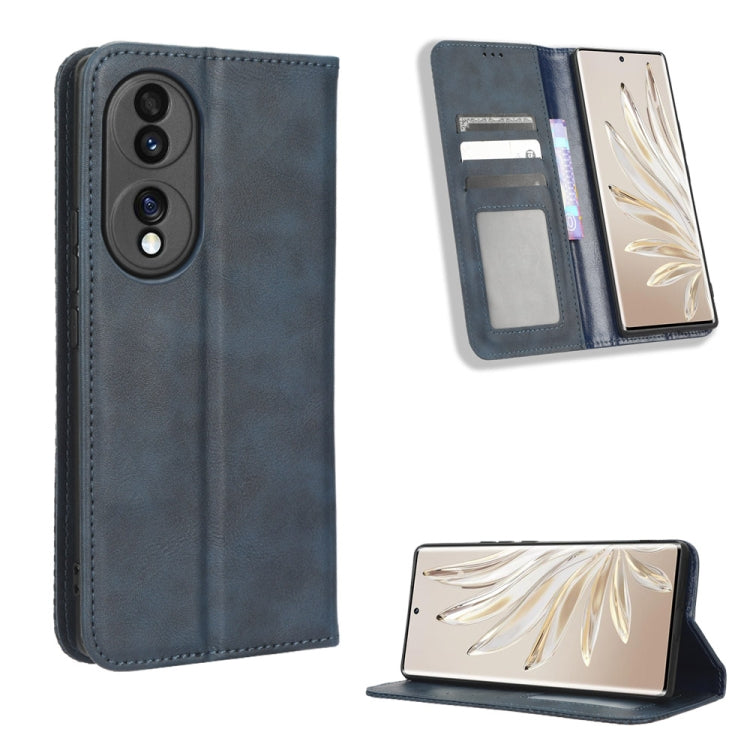 Custodia portafoglio in pelle con fibbia magnetica per smartphone