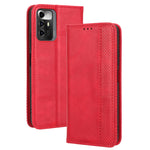 Custodia per telefono in pelle con trama retrò con fibbia magnetica, For UMIDIGI C1, For UMIDIGI F3 5G / 4G / F3S / F3 SE, For UMIDIGI Power 7 / Power 7S, For ZTE Blade A52 Lite, For ZTE Blade A72 5G