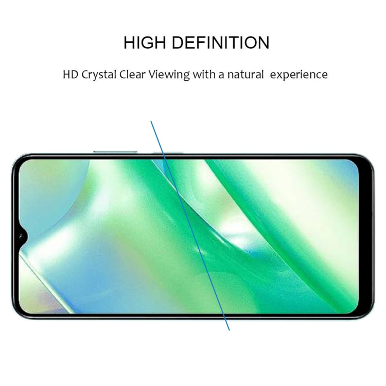 Pellicola in vetro temperato con protezione per schermo a copertura totale, For Realme 10 (1 PC), For Realme 10 5G (1 PC)