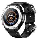 T92 Touchscreen IPS da 1,28 pollici 2 in 1 Auricolare Bluetooth Smart Watch, supporto monitoraggio della frequenza cardiaca/musica Bluetooth