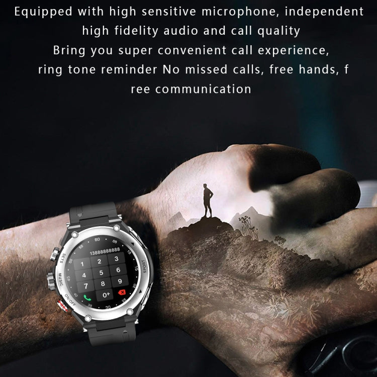 T92 Touchscreen IPS da 1,28 pollici 2 in 1 Auricolare Bluetooth Smart Watch, supporto monitoraggio della frequenza cardiaca/musica Bluetooth
