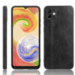 Cassa del telefono della pelle del modello della mucca da cucire PC + PU + TPU, For OPPO A17, For Xiaomi Redmi A1, For Honor X8 5G/X6 5G/Play6C, For Samsung Galaxy A04 4G, For Xiaomi Poco M4 5G, For Xiaomi Poco M5 4G