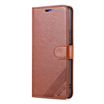 AZNS Custodia per cellulare in pelle di pecora con struttura in pelle di pecora, For vivo Y22/Y22s/Y35 4G, For Huawei Mate 50 Pro, For Honor X40