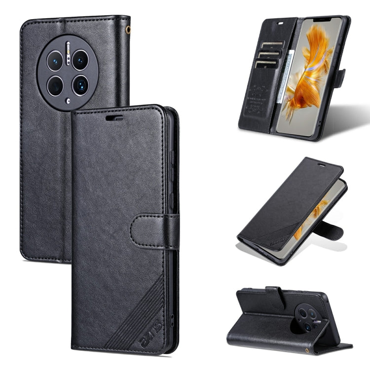 AZNS Custodia per cellulare in pelle di pecora con struttura in pelle di pecora, For vivo Y22/Y22s/Y35 4G, For Huawei Mate 50 Pro, For Honor X40