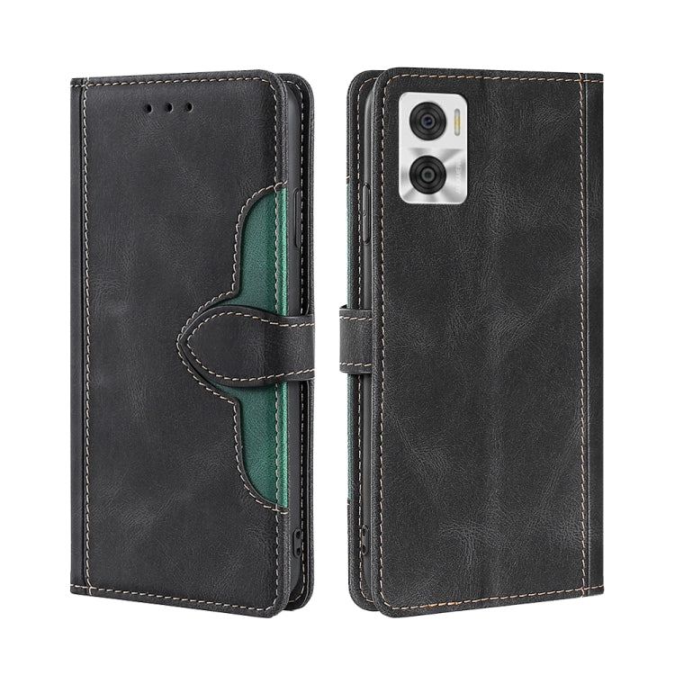 Custodia per telefono in pelle con fibbia magnetica Skin Feel, For Motorola Moto E22/E22i, For Samsung Galaxy A04, For TCL 305i, For Nokia G60 5G, For Honor X8 5G/X6