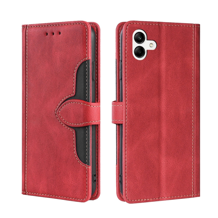 Custodia per telefono in pelle con fibbia magnetica Skin Feel, For Motorola Moto E22/E22i, For Samsung Galaxy A04, For TCL 305i, For Nokia G60 5G, For Honor X8 5G/X6