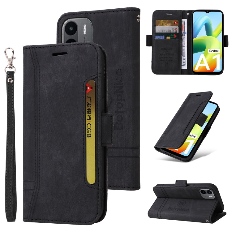 BETOPNICE Custodia per telefono in pelle con fibbia a doppio lato, For Xiaomi 12T / 12T Pro / K50 Ultra, For Xiaomi Redmi A1 4G, For Huawei nova Y70 / Y70 Plus / Enjoy 50, For Huawei nova Y90 / Enjoy 50 Pro