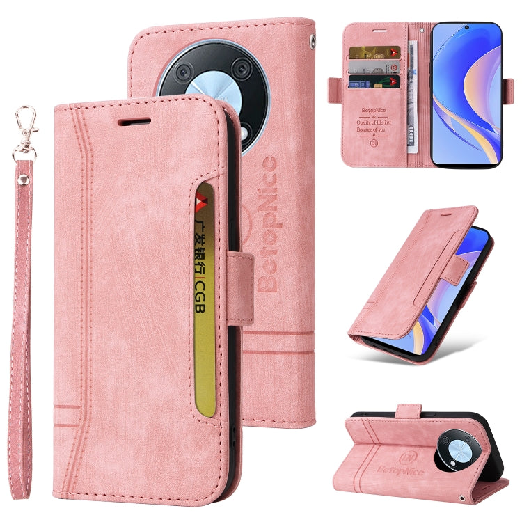 BETOPNICE Custodia per telefono in pelle con fibbia a doppio lato, For Xiaomi 12T / 12T Pro / K50 Ultra, For Xiaomi Redmi A1 4G, For Huawei nova Y70 / Y70 Plus / Enjoy 50, For Huawei nova Y90 / Enjoy 50 Pro