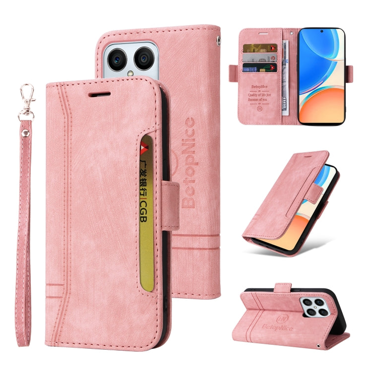 BETOPNICE Custodia per telefono in pelle con fibbia a doppio lato, For Samsung Galaxy A14 5G, For Honor X8 5G / X6, For Samsung Galaxy S23 5G, For OPPO A17