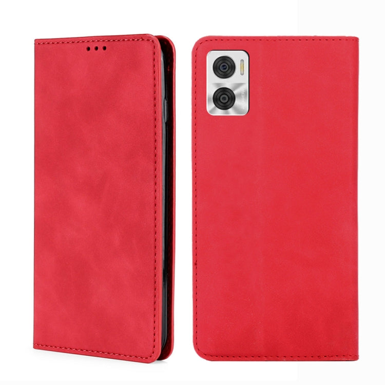 Custodia per telefono in pelle con vibrazione orizzontale magnetica Skin Feel, For Motorola Moto E22/E22i, For Samsung Galaxy A04, For Nokia G60 5G, For Honor X8 5G/X6