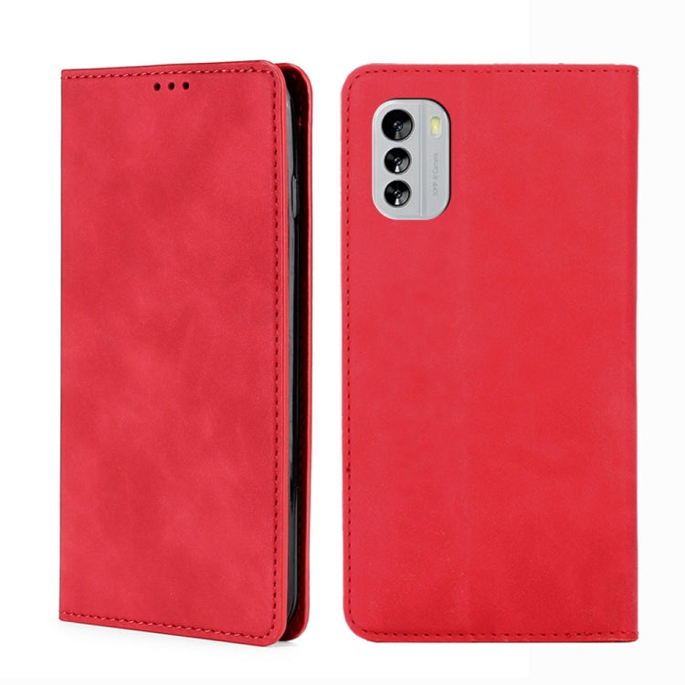Custodia per telefono in pelle con vibrazione orizzontale magnetica Skin Feel, For Motorola Moto E22/E22i, For Samsung Galaxy A04, For Nokia G60 5G, For Honor X8 5G/X6