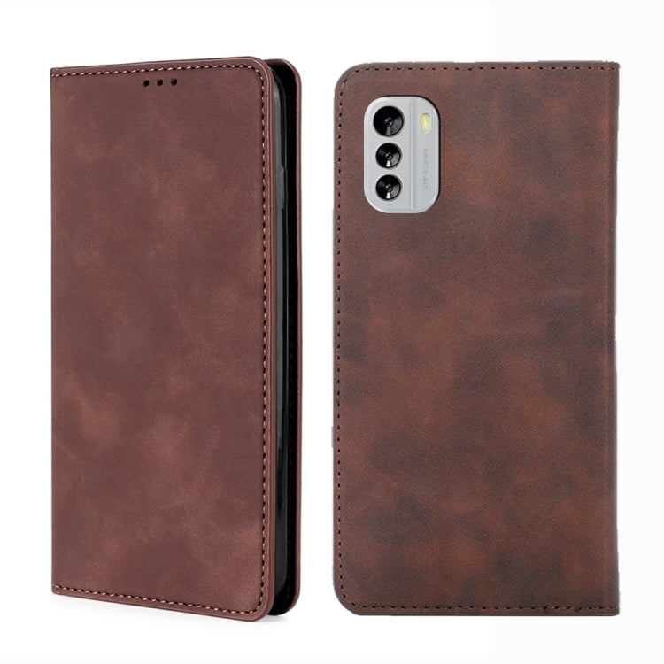 Custodia per telefono in pelle con vibrazione orizzontale magnetica Skin Feel, For Motorola Moto E22/E22i, For Samsung Galaxy A04, For Nokia G60 5G, For Honor X8 5G/X6