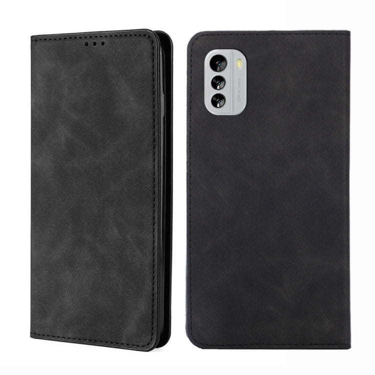 Custodia per telefono in pelle con vibrazione orizzontale magnetica Skin Feel, For Motorola Moto E22/E22i, For Samsung Galaxy A04, For Nokia G60 5G, For Honor X8 5G/X6