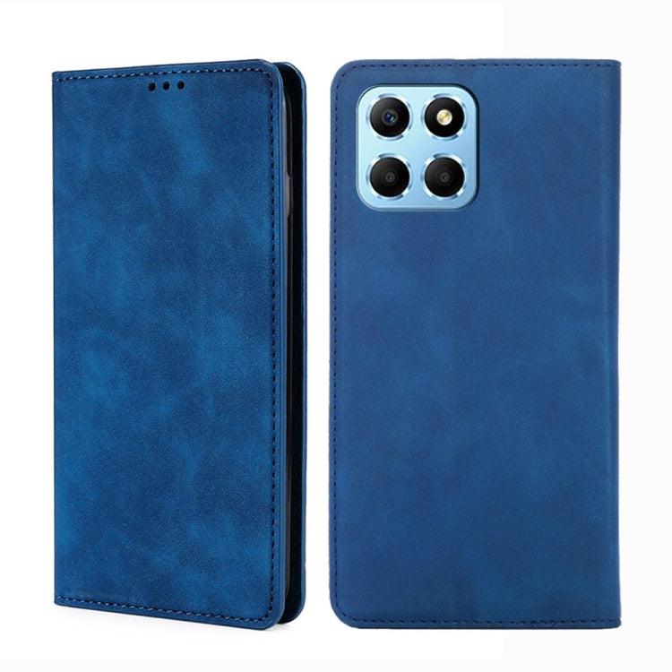 Custodia per telefono in pelle con vibrazione orizzontale magnetica Skin Feel, For Motorola Moto E22/E22i, For Samsung Galaxy A04, For Nokia G60 5G, For Honor X8 5G/X6