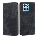 Custodia per telefono in pelle magnetica con spazzola antifurto RFID, For Motorola Moto E22/E22i, For Samsung Galaxy A04, For Nokia G60 5G, For Honor X8 5G/X6