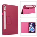 Custodia per tablet in pelle con texture Litchi con supporto, For Lenovo Tab P11 Pro Gen 2, For Xiaomi Pad 5 Pro 12.4