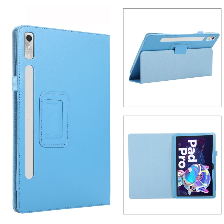 Custodia per tablet in pelle con texture Litchi con supporto, For Lenovo Tab P11 Pro Gen 2, For Xiaomi Pad 5 Pro 12.4