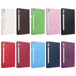 Custodia per tablet in pelle con texture Litchi con supporto, For Lenovo Tab P11 Pro Gen 2, For Xiaomi Pad 5 Pro 12.4